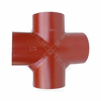 Крестовина чугун SML Ду 125х100х100х88гр б/растр