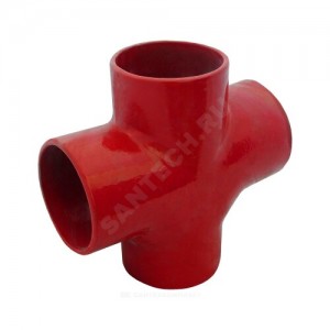 Крестовина чугун SML Ду 100х100х100х88гр б/растр Крестовина чугун SML Ду 100х100х100х88гр б/растр