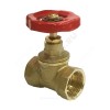 Клапан запорный латунь 15б1п Ду 20 Ру16 ВР прямой Китай