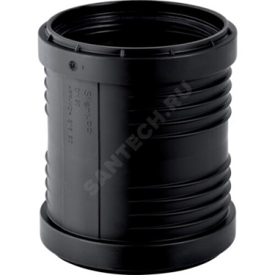 Муфта PP-MD двухраструбная бесшумная Silent-PP Дн 50 б/нап в/к Geberit 390.216.14.1