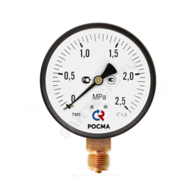 Манометр ТМ-310Р.00 радиальный Дк63мм 0-0,6 МПа G1/4" Росма 00000006771