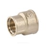 Муфта латунь никель переходная Ду 32х15 (1 1/4"х1/2") ВР/ВР VALFEX VF.240.N.114.012