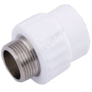 Муфта PP-R комбинированная белая НР Дн 20х1/2" VALFEX 10130020