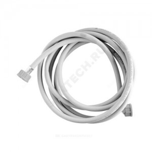 Шланг заливной для стиральной машины D=16мм гайка-гайка 3/4"-3/4" L=2,0м для х/в в упаковке с еврослотом Tuboflex