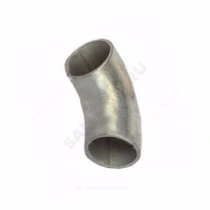 Отвод сталь шовный крутоизогнутый 90гр оц Дн 133х3,5 (Ду 125) под приварку