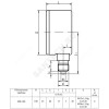 Манометр МП-100 радиальный Дк100мм 0-16 МПа G1/2" ЗАВОД ТЕПЛОТЕХНИЧЕСКИХ ПРИБОРОВ
