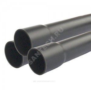 Труба НПВХ 125 под клеевое соед SDR21 Дн 160х7,7 раструбная напорная L=3м ГОСТ Р 51613-2000 Агригазполимер 106-033