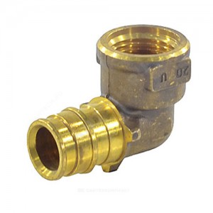 Угольник для PE-X латунь Дн 16х1/2" ВР Q&E Uponor 1023023 (1008772) Угольник для PE-X латунь Дн 16х1/2" ВР Q&E Uponor 1023023 (1008772)