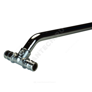 Тройник для подключения радиатора латунь Дн 16х15х16 L=200мм GX158 Giacomini GX158X013