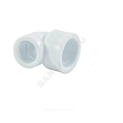 Угольник PP-R переходной белый внутренняя пайка Дн 32х25х90гр VALFEX 10116032