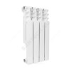 Радиатор алюминиевый AL 500/96 12 секций Qну=1536 Вт RAL 9016 (белый) Benarmo